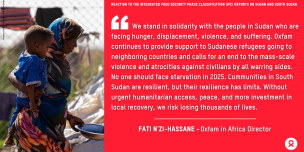 Reaction to the Integrated Food Security Phase Classification (IPC) reports on Sudan and South Sudan - Oct 2025.png