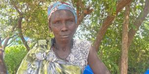 , Rebecca Korok, a mother of eight. In 2020, Rebecca faced unimaginable challenges as her family's farms were burned, properties destroyed, and cattle raided. Photo credit: Kapuki Henry/ Oxfam , Rebecca Korok, a mother of eight. In 2020, Rebecca faced unimaginable challenges as her family's farms were burned, properties destroyed, and cattle raided. Photo credit: Kapuki Henry/ Oxfam