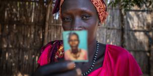 Nyajany Gatwech is one of the refugees who was displaced from the South Sudan conflict and now lives in Gambella Refugee camp in Ethiopia. Photo credit: Petterik Wiggers/ Oxfam