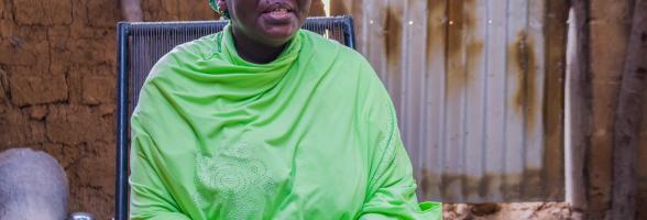 Laila Dicko est la présidente du collectif régional des femmes pasteurs de Ségou. Crédit photo: Issa Sanogo/ Oxfam