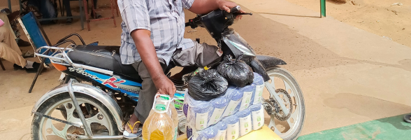 Un panier alimentaire, un peu de répit, beaucoup d’espoir 