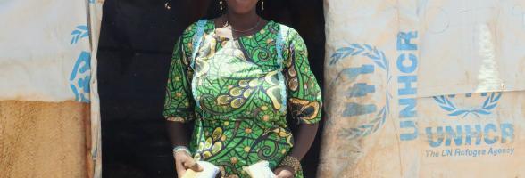 Maïmounatou, 40 ans, mère de six enfants, originaire d’un village du Burkina Faso situé à la frontière malienne, a été contrainte de fuir son foyer il y a neuf mois à cause de l’insécurité