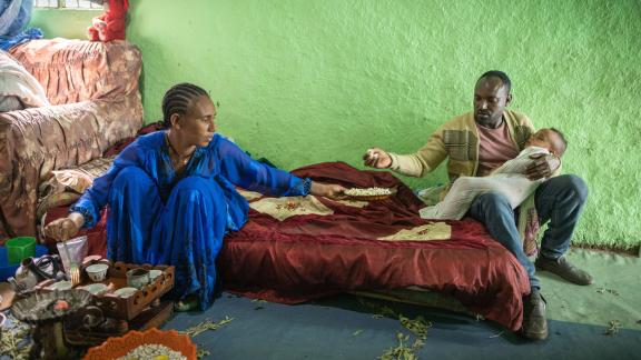 Tadesse Belay, 39, is married to Simegn Hailu. He is a truck driver, recently going back to work following a back injury that kept him at home for two years. Photo credit: Petterik wiggers/ Oxfam Tadesse Belay, 39, is married to Simegn Hailu. He is a truck driver, recently going back to work following a back injury that kept him at home for two years. Phto credit: Petterik wiggers/ Oxfam