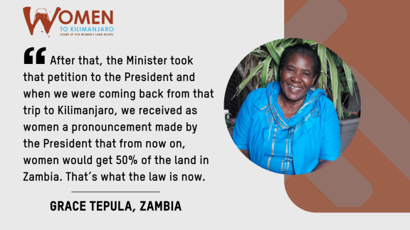 Women to kili Grace quotegraphic