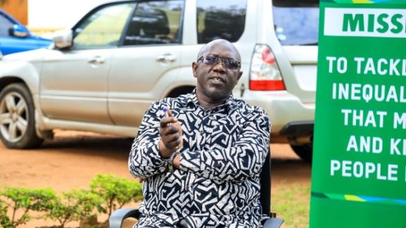 Geofrey Owino, Policy Influencing cordinator at Oxfam 