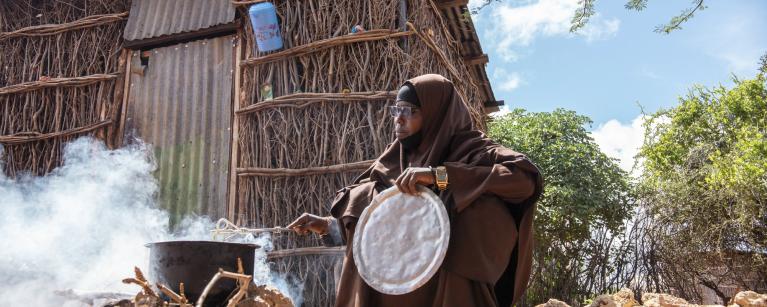 Habiba is among the millions of people from Northern Kenya who depend on their livestock to produce or buy food and make a living. Photo credit: Mark Wahwai/Oxfam