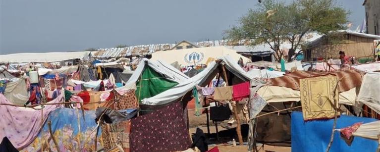 Around 1500 people are still arriving every day from Sudan to these transit centres. Photo Credit: Yangi Teresa Justine/ Oxfam