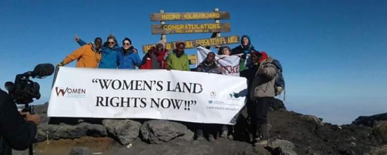 Women at the Top of the Mount Kilimandjaro