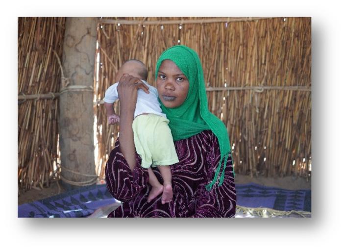 Fatimé Zara. Photo crédit: Evelyne Naotordene/ Oxfam