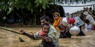 مئات الآلاف من الروهينغا دون مأوى أو مياه نظيفة في مخيمات غمرتها الأمطار
