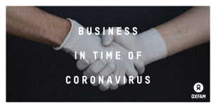 Oxfam in Asia - Business in time of Coronavirus