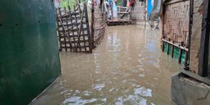 Rohingya Camp flooded
