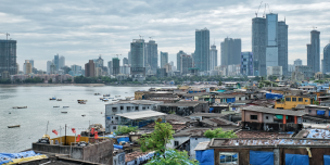 skyscrapers vs slums