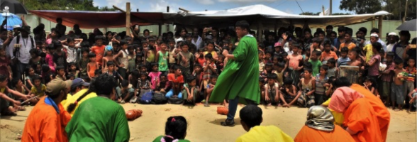 Bangladesh - Rohingya Crisis - Refugee Children Enjoy Rare Moment of Laughter