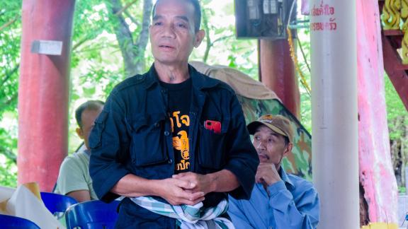 A community member from Mae Ngao Village