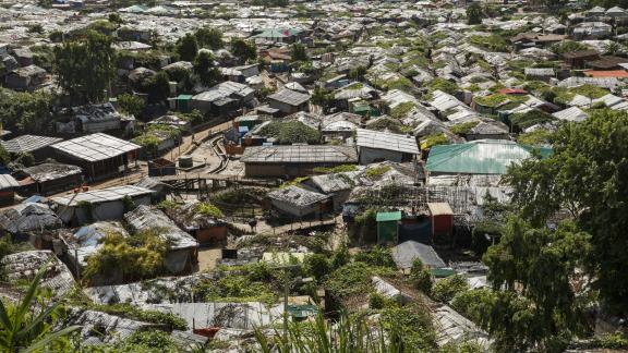 Oxfam in Bangladesh Refugee Camp