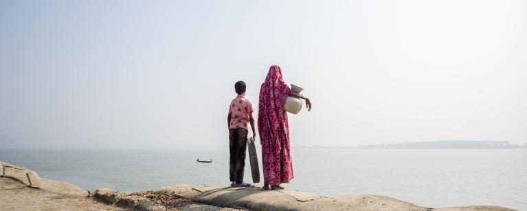 Climate vulnerable people in Bangladesh