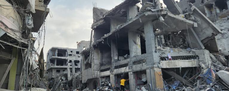 Destruction in Gaza