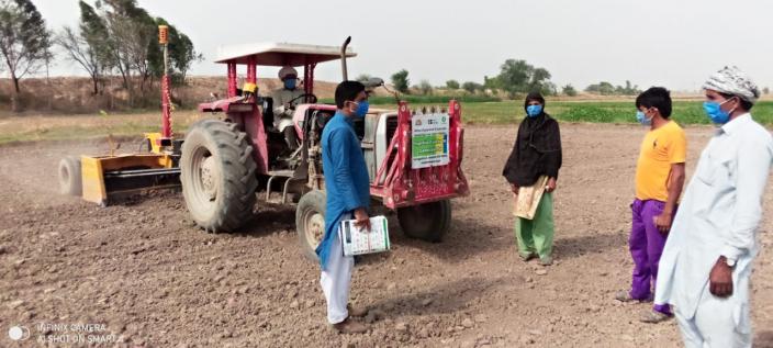 Farming techniques training led by private sector partner