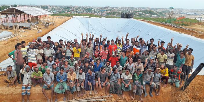 Oxfam in Asia - Press Release - Biggest-ever waste treatment plant in a refugee camp