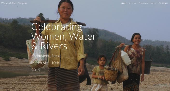  Women and River Congress is happening now in Nepal