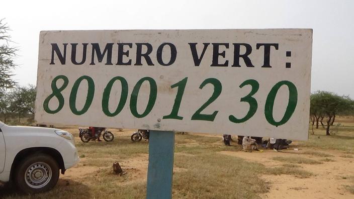 numéros verts pour recevoir les plaintes des bénéficiaires de Oxfam au Burkina Faso