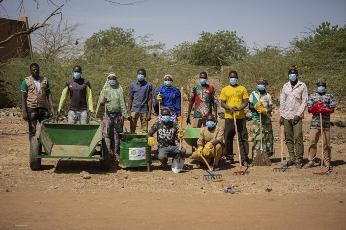 Les communautés prennent en charge leur hgyiène et assainissement grace à l'action d'Oxfam et de ses partenaires