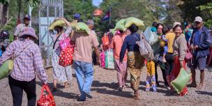 Oxfam's humanitarian response, Cambodia-Thailand border conflict