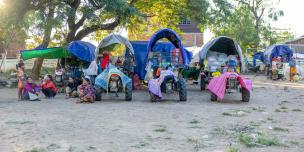 Displace community in Banteay Meanchey province