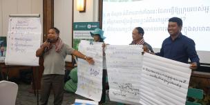 Community shared about their achievement, Climate Resilient for All