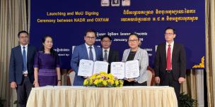NADR and Oxfam Sign MoU to Promote Access to Justice