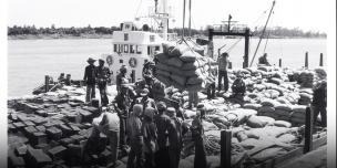 In 1979 Oxfam leads a massive effort to get food aid to Cambodia after the fall of the Khmer Rouge In 1979 Oxfam leads a massive effort to get food aid to Cambodia after the fall of the Khmer Rouge