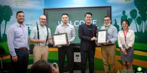 The presentation of certificates of completion to businesses that successfully completed the Impact Innovators Program. The presentation of certificates of completion to businesses that successfully completed the Impact Innovators Program.