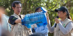 Oxfam's emergency response in Banteay meanchey province