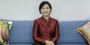 H.E. Chea Serey, Assistant Governor and Director General of Central Banking, National Bank of Cambodia