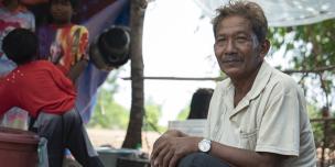 Sam Nang, surviving displacement meant keeping twenty-one grandchildren safe and it started with clean water