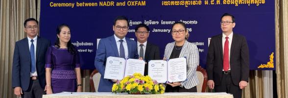 NADR and Oxfam Sign MoU to Promote Access to Justice