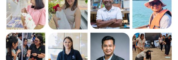 Oxfam in Cambodia staff shared their message on International Women's Month