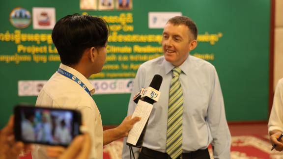 Seán Farrell, Deputy Head of Mission at the Embassy of Ireland