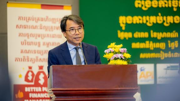 H.E. Soksensan Meas, Secretary of State of the Ministry of Economic and Finance