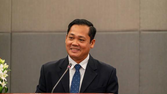Deputy Director of the National Social Security Fund, H.E. Dr. Sophannarith Heng