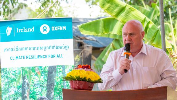 Mr. Noel Grealish TD, Ireland’s Minister of State at the Department of Agriculture, Food and the Marine