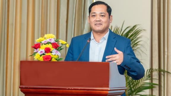 H.E. Dr. HENG Sophannarith, Deputy Director General of the National Social Security Fund, Ministry of Labour and Vocational Training