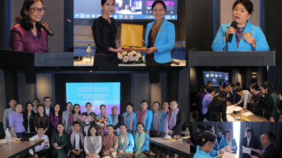 MoWA and Laos exchange visit