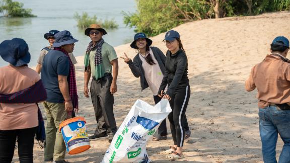 The River Solidarity Walk & Clean-Up, led by the Ministry of Environment