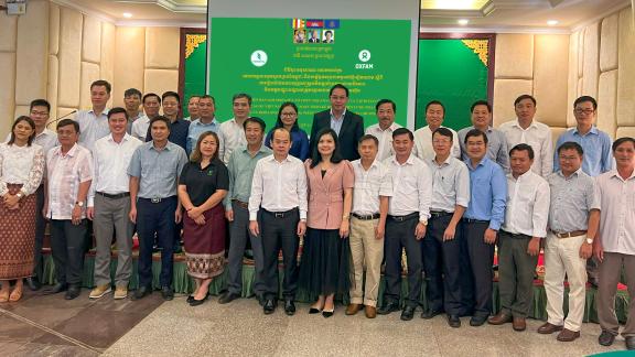 Signing event, Oxfam and Vietnam Rubber Group Signing event, Oxfam and Vietnam Rubber Group