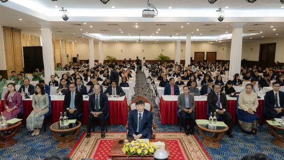 together approximately 250 participants, including representatives of street vendors, informal economy workers, civil society organizations, trade unions, development partners, and government ministries.