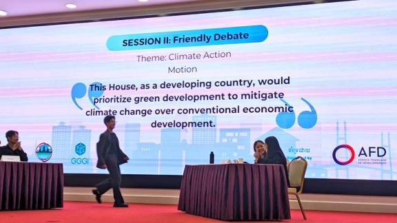 Youth debate on climate action