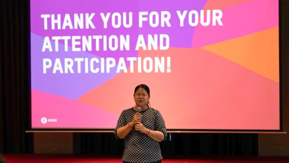 Ms. Chenda Heng, Deputy President of CLC, emphasized the need for training, resources, and policies to be in place.