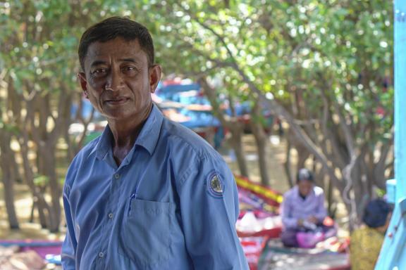 Sang Kont is the head of the eco-tourism committee in Kampong Phluk, a picturesque town near the tourist center Siem Reap. He says tourism is a viable alternative to fishing and is a way to reduce pressure on the fish population in Tonle Sap Lake. “Climate change has certainly affected the fishing sector. It’s made it hard for fishers to catch fish, it has caused the water levels in the lakes and rivers to be lower and lower. And as population has increased near the lake, there is more and more fishing. Fis